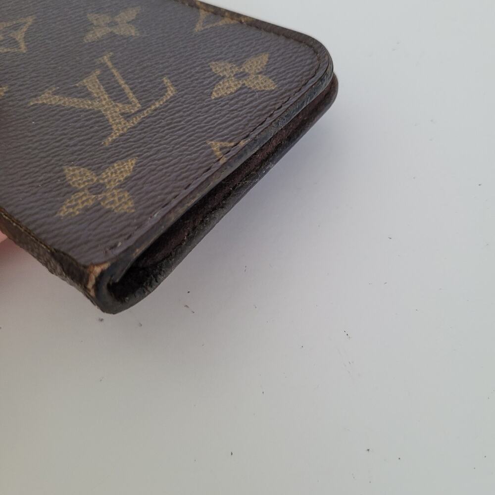 Authentic Louis Vuitton LV Monogram Folio iPhone X Case Brown Phone Case - Picture 11 of 12